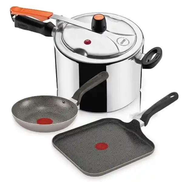 Imusa Set Olla a Presión 7 L + Sartén 18 cm