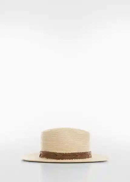 Sombrero Basic Crudo Talla 99 Mujer Mango