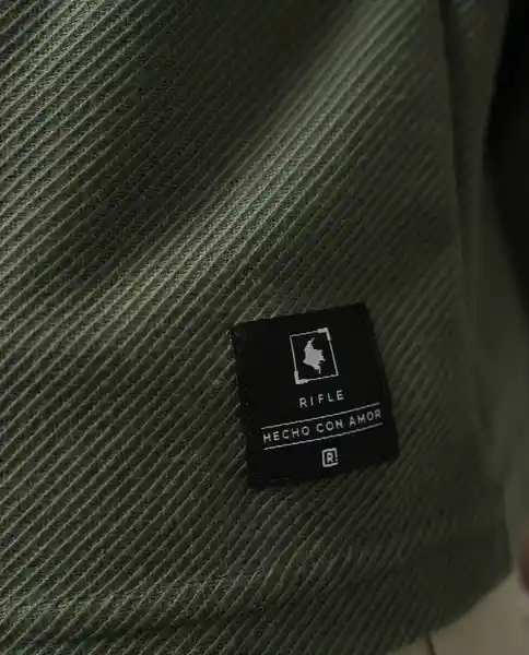 Camiseta Hombre Verde XXL 103G100_VER190312 Rifle