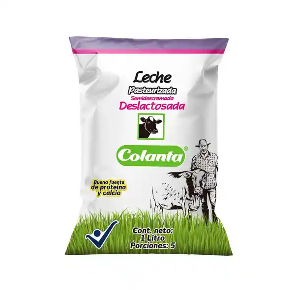 Colanta Leche Pasteurizada Deslactosada