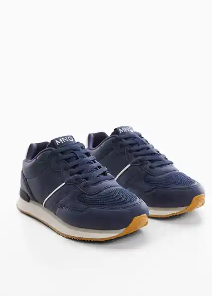 Zapatos Deportiva Aira Azul Talla 27 Niños Mango