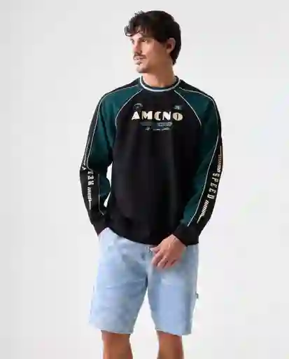 Buzo Hombre Negro Talla M 882G090_NEG194004 Americanino