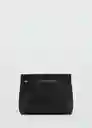 Bolso Pochet Negro Talla 99 Hombre Mango