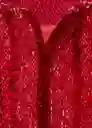 Chaqueta Rosso Rojo Talla XL Mujer Mango