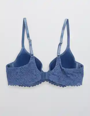 American Eagle Brasier Sunnie Lace Cradle Azul Talla 34 D 8304