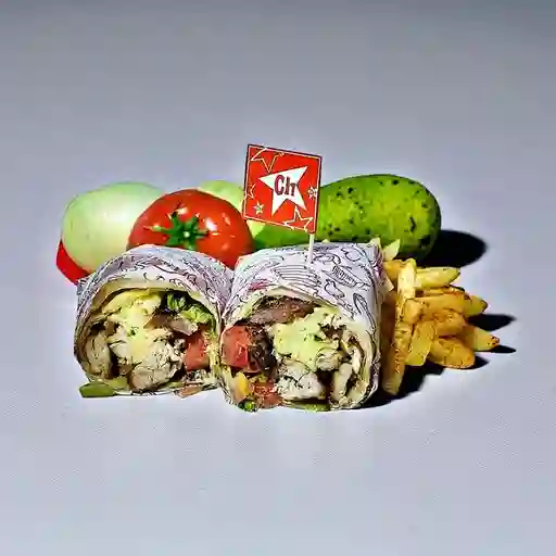 Wrap de carne