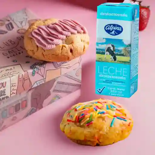 Combo galletas y leche