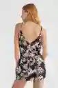 ONeill Vestido Playsuit Corto Mix And Match Negro Talla L