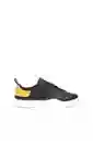 Diesel Tenis S-Clever Low Lace Negro/Amarillo 10.5