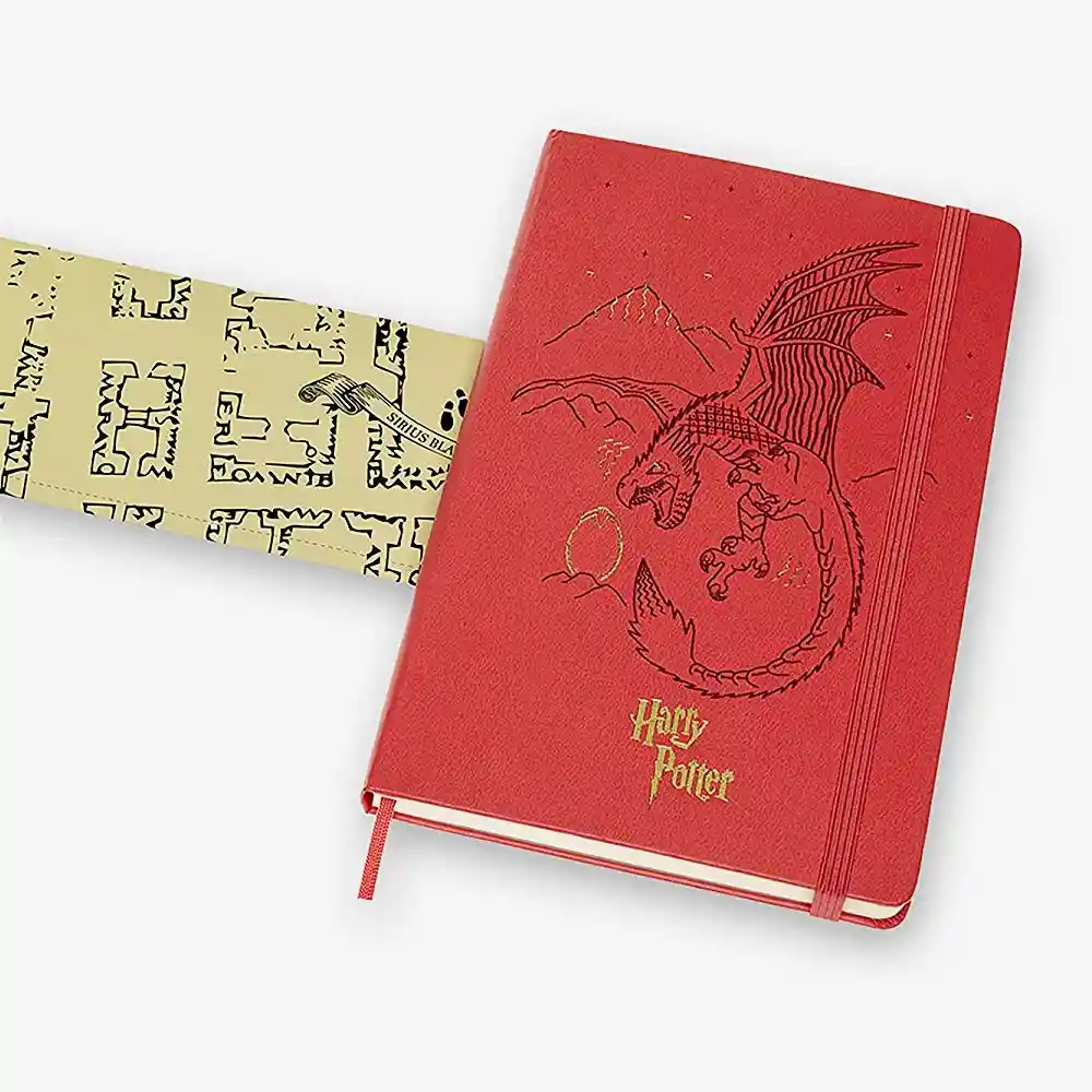 Inkanta Cuaderno Grande Rayas Ed Limitada Harry Potter 4 Rojo