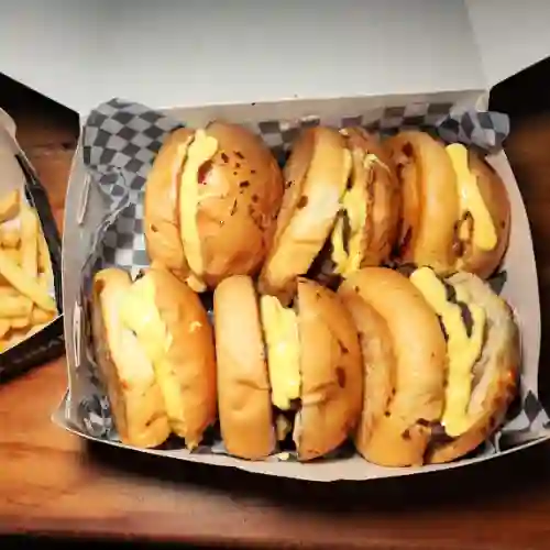 Combo Mini Burger X6 Unidades