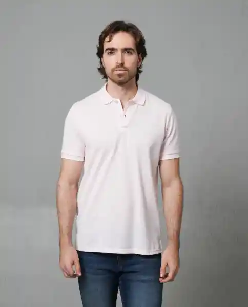 Camiseta Polo Hombre Rosa XL 190G101_ROS131904 Rifle