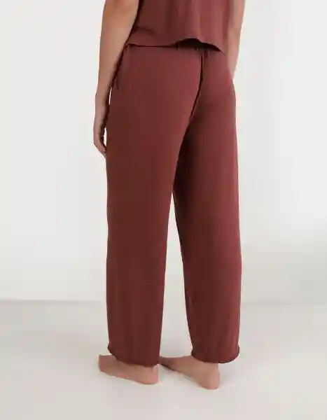 Pijama Aerie Vinotinto Talla Medium 1855677 American Eagle