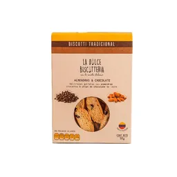 La Dolce Biscotteria Biscotti Almendra y Chocolate