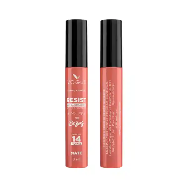 Vogue Labial Líquido Resist Elegante