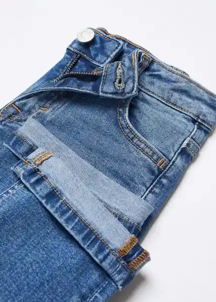 Jean Regular Tejano Medio Talla 13 Niños Mango