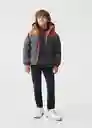 Abrigo Anorak Alaska Antracita Talla 07 Niños Mango