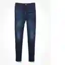 Jean High-Rise Mujer Jegging Azul Talla: 10 Long American Eagle