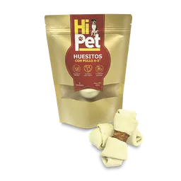 Hi Pet Snack Para Perro Huesitos Con Pollo 4-5''