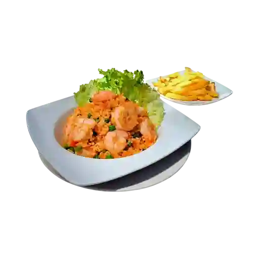 Arroz con Camarones