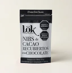 Lok Nibs de Cacao con Chocolate