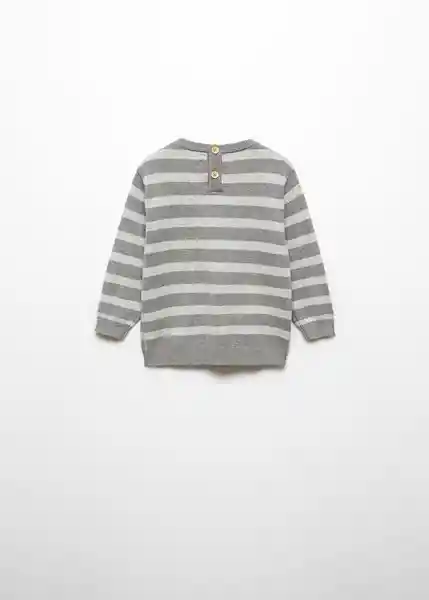 Jersey Wallyb Gris Talla 67 Niños Mango