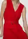 Vestido Roli Rojo Talla XL Mujer Mango