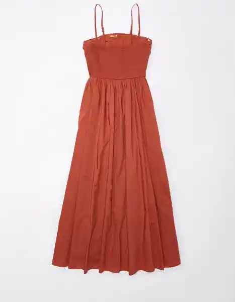 Vestido Mujer Naranja Talla: Small American Eagle