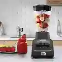 Imusa Licuadora Negra Powermix Glass 5 Velocidades