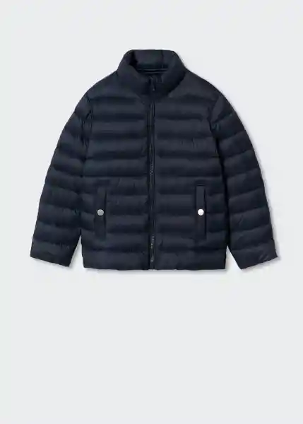 Anorak Light3 Navy Talla 07 Niñas Mango