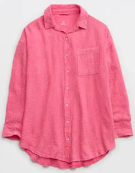 Camiseta Aerie Rosa Talla Large American Eagle 17833247