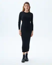 Vestido Mujer Negro Talla XS 679f001 Americanino