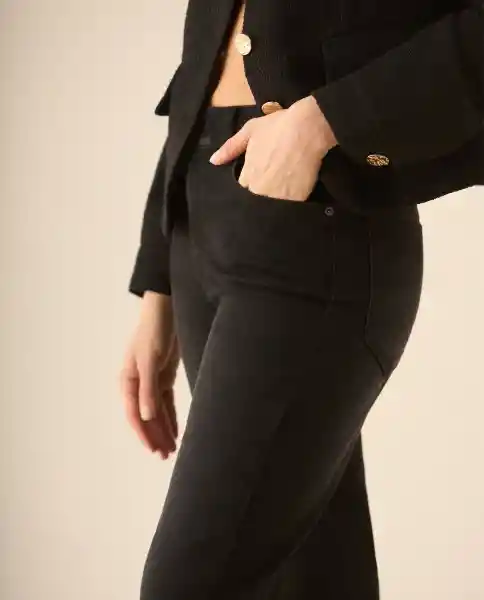Jean Negro Puro Ultraoscuro Talla 12 473G003 Esprit