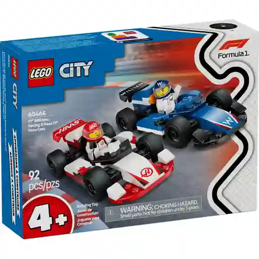 Set de Construcción Coches de F1 Williams Racing y Haas F1 Lego