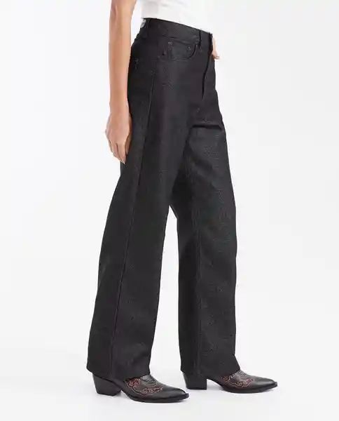 Jean Special Fit Femenino Negro Noche Talla 6 Chevignon