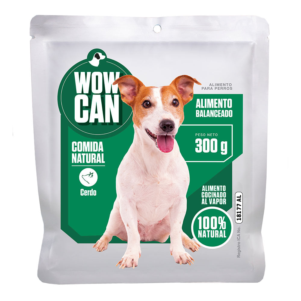 Wow Can Alimento Húmedo para Perro Cerdo 300 g