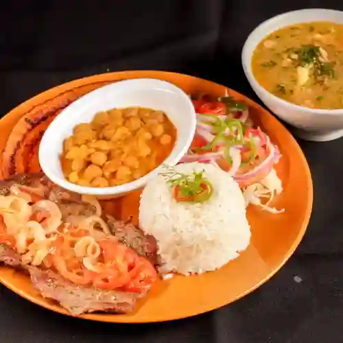 Ejecutivo Carne Bistec