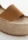 Sandalias Ari Camel Talla 42 Mujer Mango