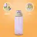 Vaso Plástico de Verde y Morado 780 mL Miniso