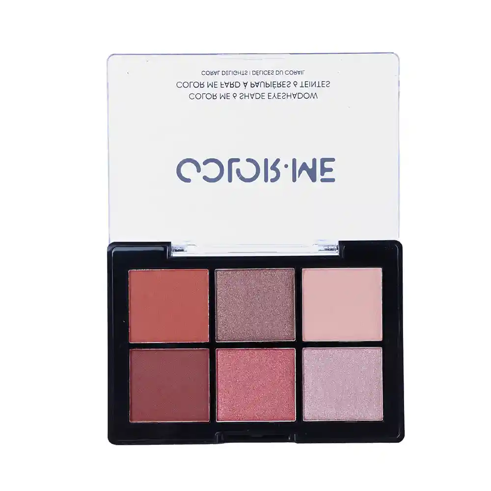 Miniso Sombra de Ojos de 6 Tonos Color me Coral Delights