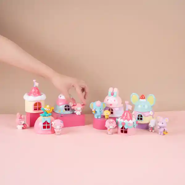 Caja Sorpresa Con Figura my Melody Piano Sanrio Miniso