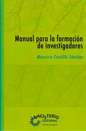 Manual Para la Formación de Investigadores