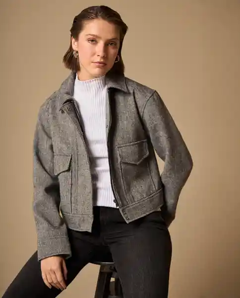 Chaqueta Negro Onyx Ultraoscuro Talla L 429G204 Esprit