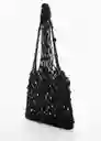 Bolso M Ariel Negro Talla 99 Mujer Mango