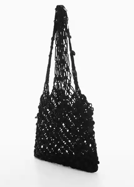 Bolso M Ariel Negro Talla 99 Mujer Mango