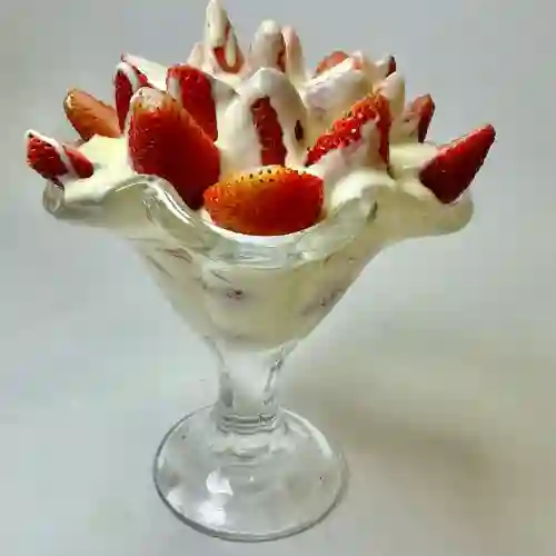 Fresas con Crema Pequeñas