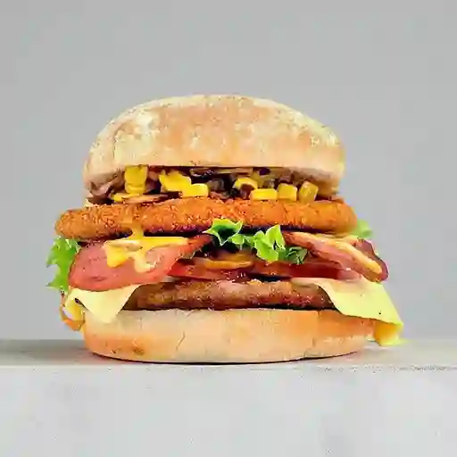 Hamburguesa Mazorca y Champiñón