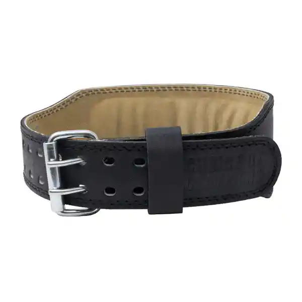 Cinturón de Pesas de Cuero Negro Talla M Everlast