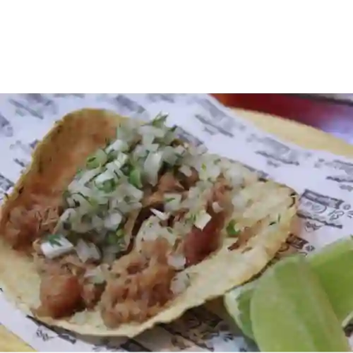 Taco de Carnitas de Cerdo