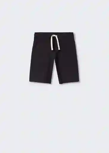 Bermuda Richard Negro Talla 06 Niños Mango